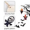 Wooden Halloween Unique Ghost Pumpkin Hanging Ornaments Perfect For Spooky Decor Party