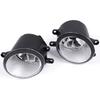 G-PLUS Clear Lens Fog Lights Assembly Compatible with Toyota Camry LE/XLE/Base 2010 2011 Driving Bumper Lamps + Wiring +Switch Kit + H8 Bulbs (Not