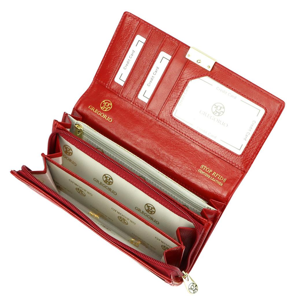 Skórzany damski portfel Gregorio GS-106