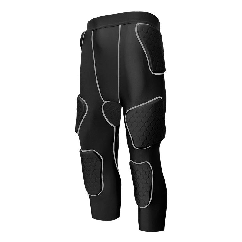 Anti-collision Long-sleeved Football Goalkeeper Suit, Football Suit, Ski Hip Protection, Chest Protection, Basketball Sports Training Suit.