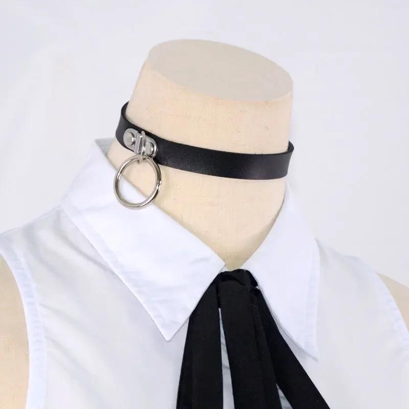 Kostüm Cosplay Anime Chainsaw Man Reze Cosplay Uniform Set Halskette Perücke Halloween Karneval Party Kleid Mädchen