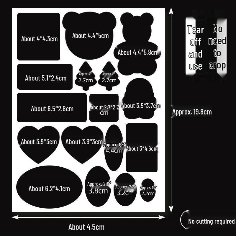Waterproof Self-Adhesive Down Jacket Repair Patch - Traceless Fabric Hole Applique Sticker