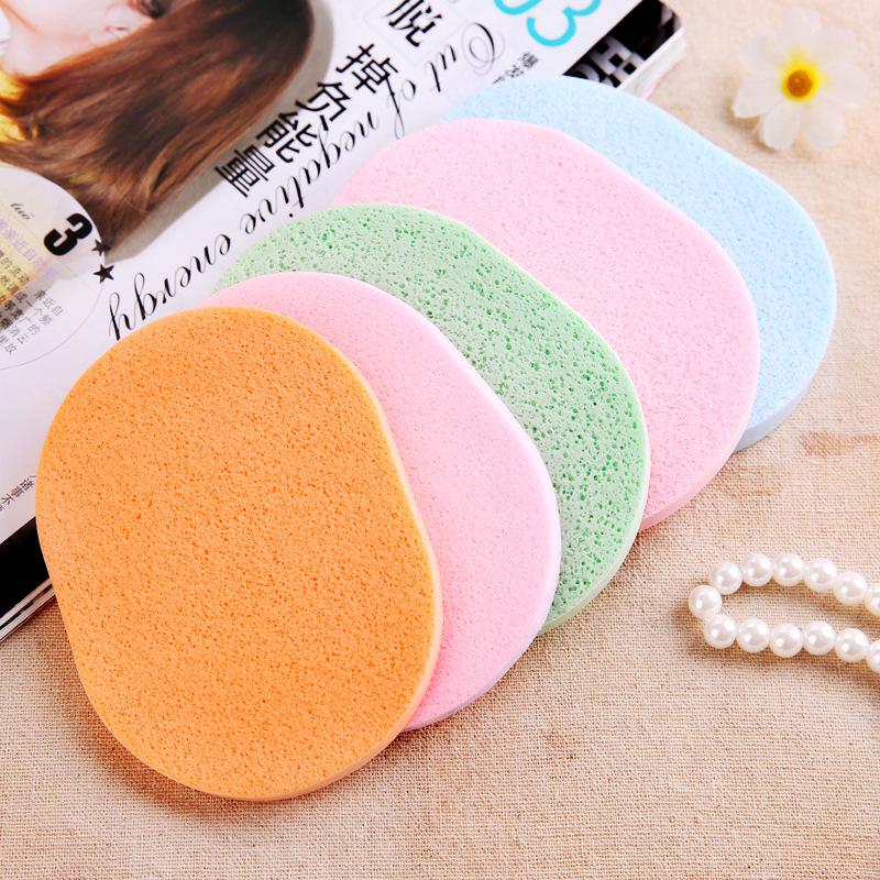 Gesichtsreinigung und Make-up-Entferner-Puff aus PVA-Schwamm mit Meeresalgen