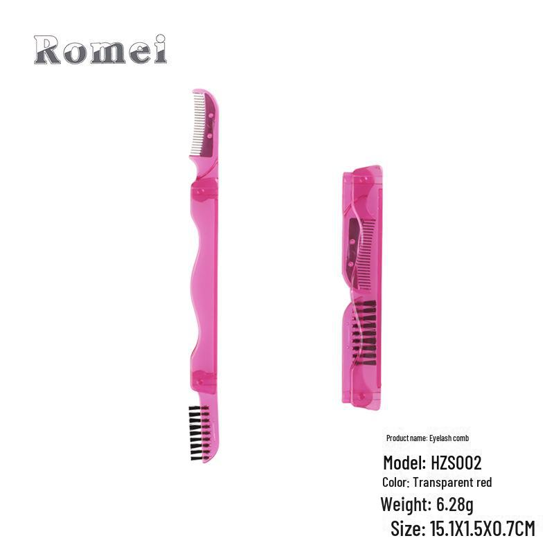 Stainless Steel Eyelash & Eyebrow Comb Brush