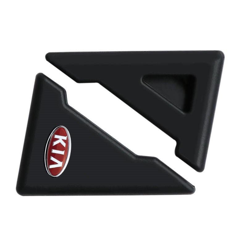 2Pcs Car Door Corner Silicone Cover Bumper Crash Anti-Scratch Protection Sticker For KIA Cerato Sportage R K2 K3 K5 Sorento Sportage R Rio Soul