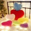 Red Color for  Birthday Valentines Day Stuffed Pillow Soft Pillow Heart Plush Pillow Heart Shape
