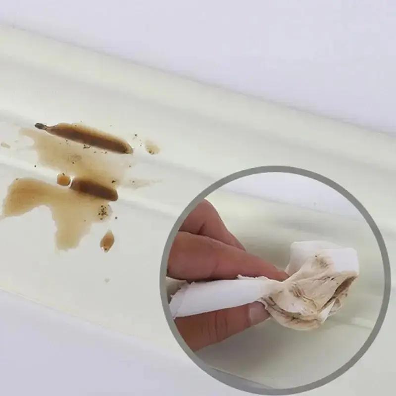 1PC 2M/78.74in 3D Self-adhesive Foam Baseboard Wall Sticker Waistline Floor Corner Line Skirting Board Stickers Household