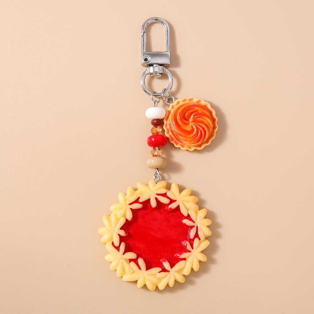 New Simulation Popsicle Ice Cream Keychain Chocolate Key Ring Pendant for Women Girls Handbag Decor DIY Kid's Jewelry Gifts