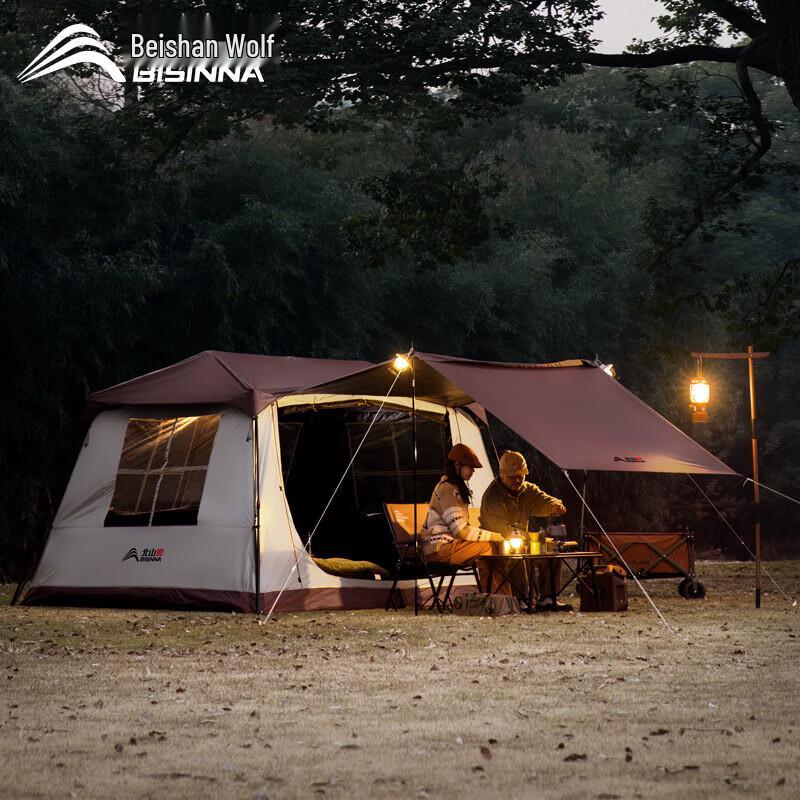 Northwolf Outdoor 2-in-1 Quick-Setup Camping Tent  Tarp