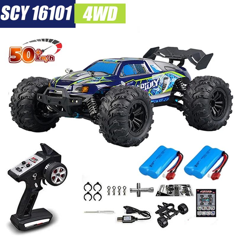 Scy16101 Pro High Speed RC Car Brushless 4WD Off-Road Drift Remote Control Car 1:16 Professional Racing Cars Vs SG116MAX Wltoys