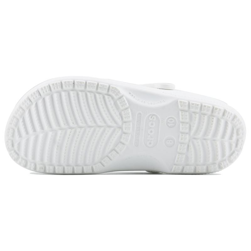 Crocs Classic clog SDS Cheese Tart Bow Sweet Girl Cute Cartoon Home Casual Beach Hole Shoes Unisex White