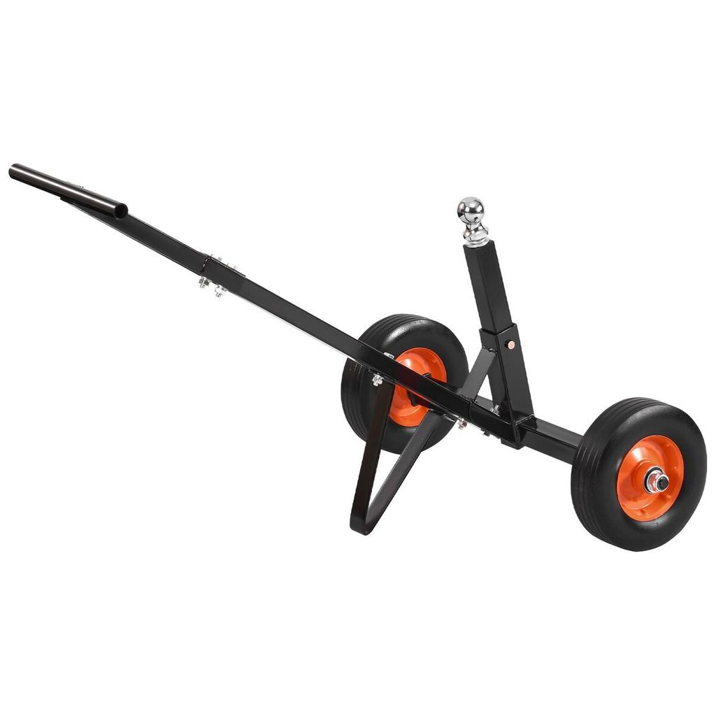600lbs Trailer Dolly 16.5 and 22 inAdjustable Height 1-7/8 In Ball Solid Tires