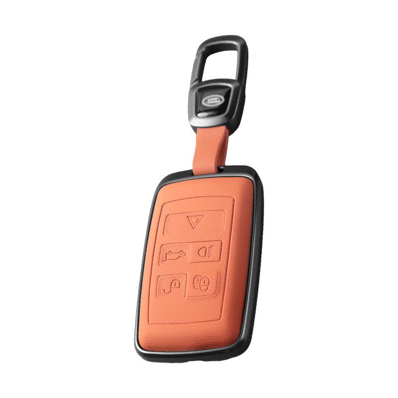 Compatible with Land Rover Range Rover Key Case: Evoque, L Discovery 4/5, Sport Version, Velar, Defender, Autobiography Buckle.