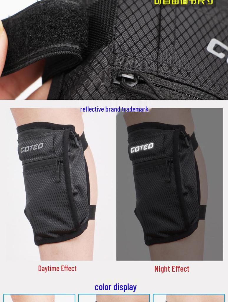 Waterproof Shockproof Anti-slip Calf Bag for Outdoor Sports & Cycling