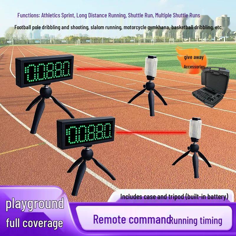 Infrared Laser Electronic Timing System for Athletics