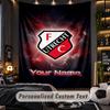TapestryFC Utrecht Custom Name Text Personalized Wall Hanging Tapestry Home Wall Decor