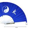 Stainless Steel Tai Chi Fan - Martial Arts Training & Dance Performance Practice Tool In Black Practice Training Fan