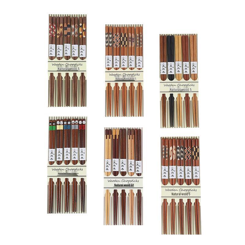 Bei Jing Jie Japanese Red Sandalwood Chopstick Set