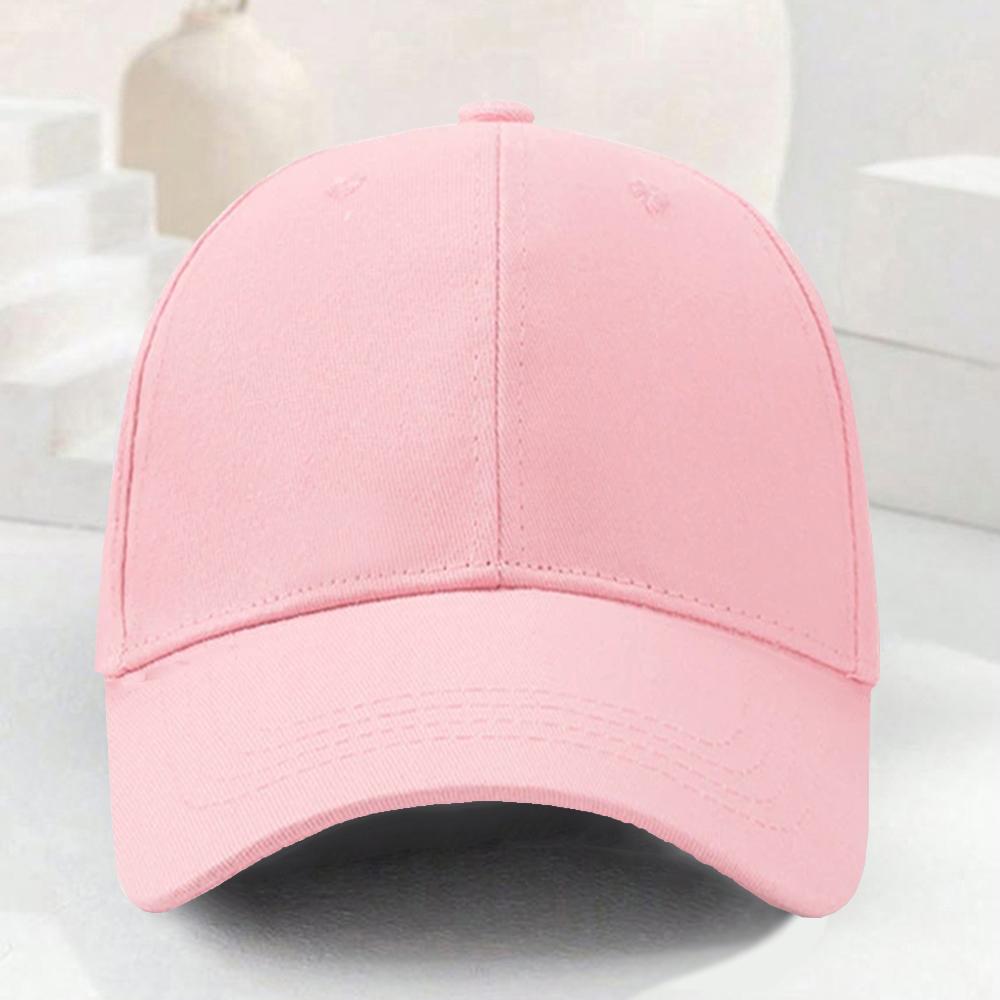 Solid Color Baseball Cap for Women Men Cotton Unisex Hats for Casual Outdoor Sunscreen Windproof and Warm Non-custom