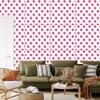 Wallpaper Flowers white, powder pink and pink for the living room and bedroom 50x1000