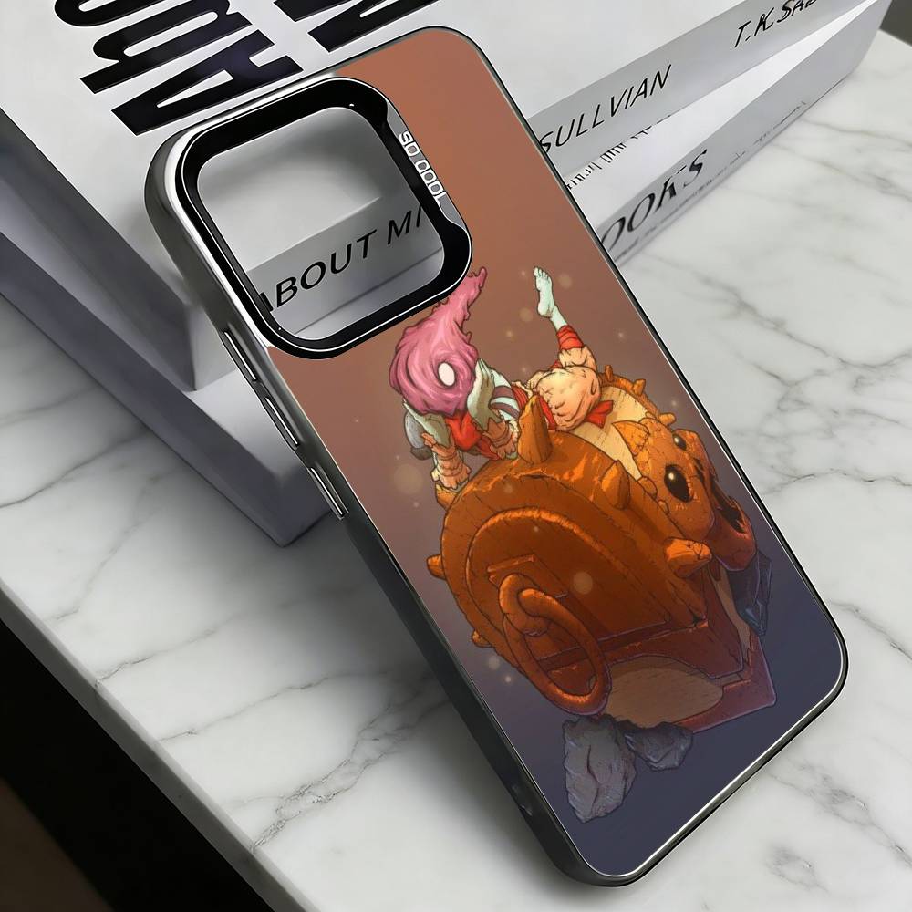 D-Dead Cells Phone Case For iPhone 17,16,15,14,13,12,11 Plus,Pro Max,XS,Colorful Silver Phone case Funda Cover