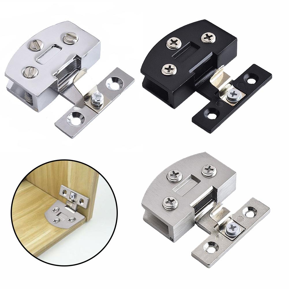 Shower Glass Door Hinges Display Cabinet Cupboard Clamp Hinge Zinc Alloy Bathroom Door Hinge For 6-8mm Glass Furniture Hardware