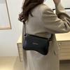 Premium saddle small square bag women's 2025 spring new fashion shoulder bag delivery messenger bag