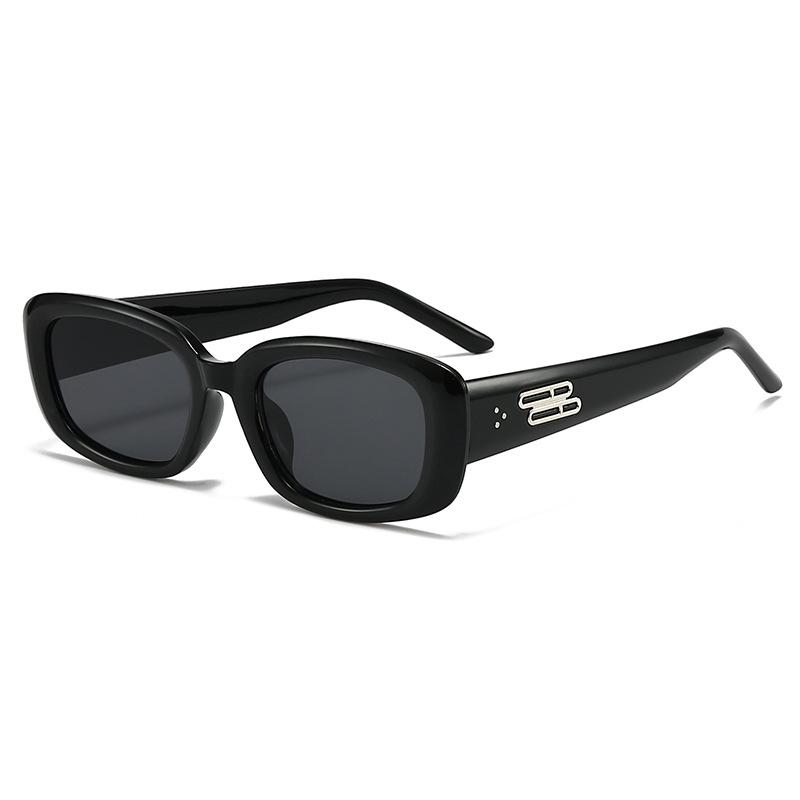 New retro fashion personality versatile European and American sunglasses unisex high-end UV protection sunglasses