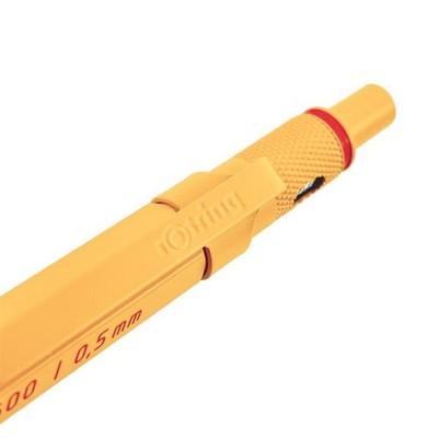 Rotring 600 Mechanical Pencil 0.5mm Yellow Loft Limited w/ HB Lead Japan