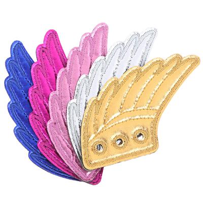 Kids Foils Shoes Sneaker Angel Wing Girls Boys Clothing Decor Diy Accessories