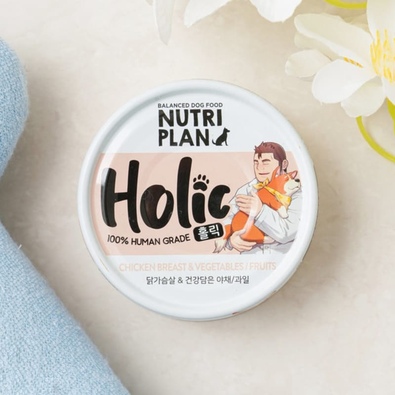 

[Pet] Dongwon Nutri Plan Holic Chicken Breast & Vegetables 85 G