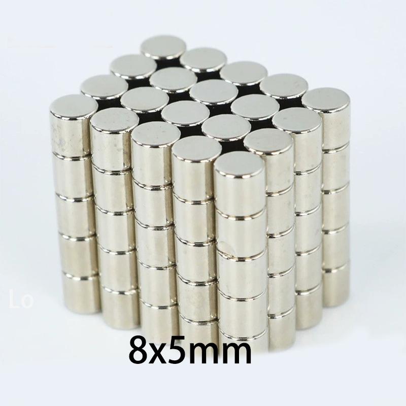 20/50pcs Industrial Metal Surface Magnets Magnets 8x5mm & 5x2mm for DIY, Crafts, Science Projects