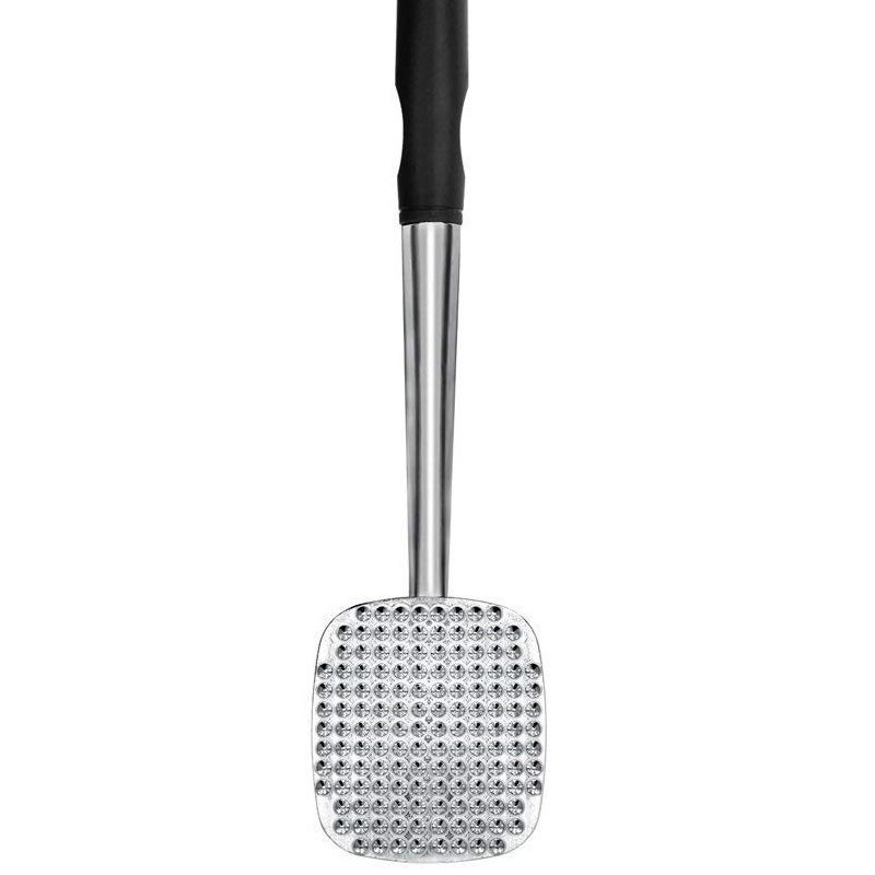 Large Meat Tenderizer Mallet Tool, Manual Hammer Pounder For Tenderizing Chicken Steak Pork&Veal, Non Slip Handle for Pounding