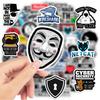 Cybersecurity Hackers Network Security Engineers Stickers Cracker Firewall Anonymous Waterproof Decal For Laptop Phone Bottles