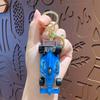 Cool Mini Motorcycle Harley Pull Back Car Car Keychain Couple Schoolbag Pendant Creative Small Gift