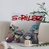 Band GGorillaz Personalized Pillow Cover Kids Bedroom Wild Party Decor Pillowcase kid Birthday shower Gift