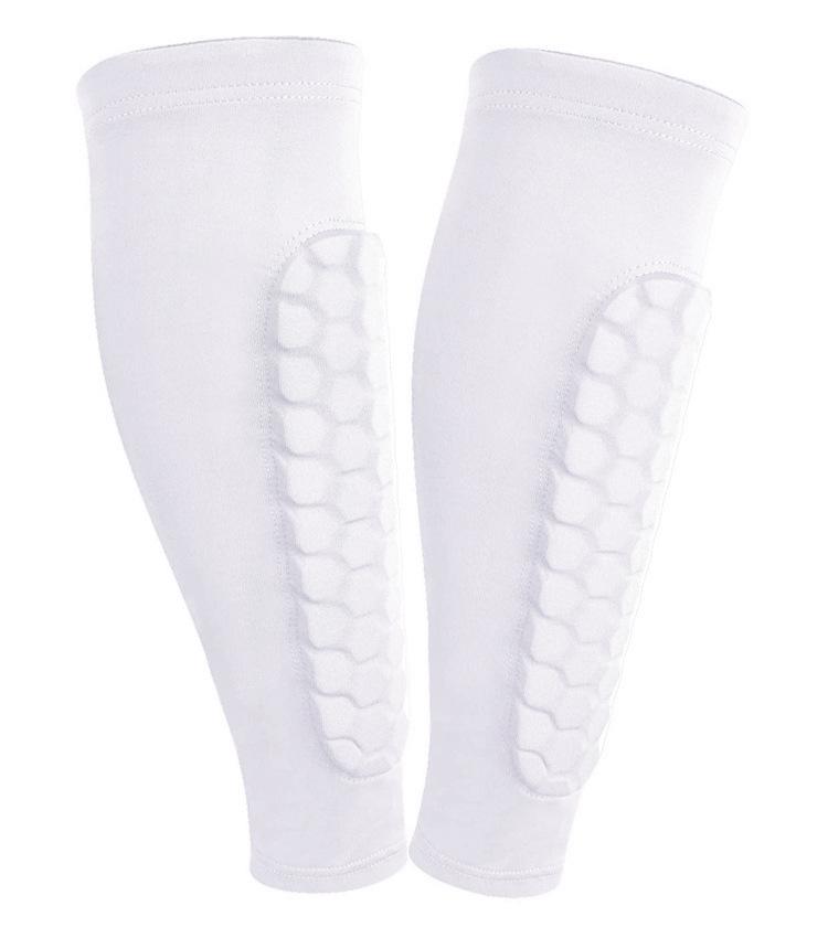 Compression Calf Sleeve For Running Basketball Breathable Shin Support Sleeve With Cushion Sports Calf Guard For Muscle Recovery