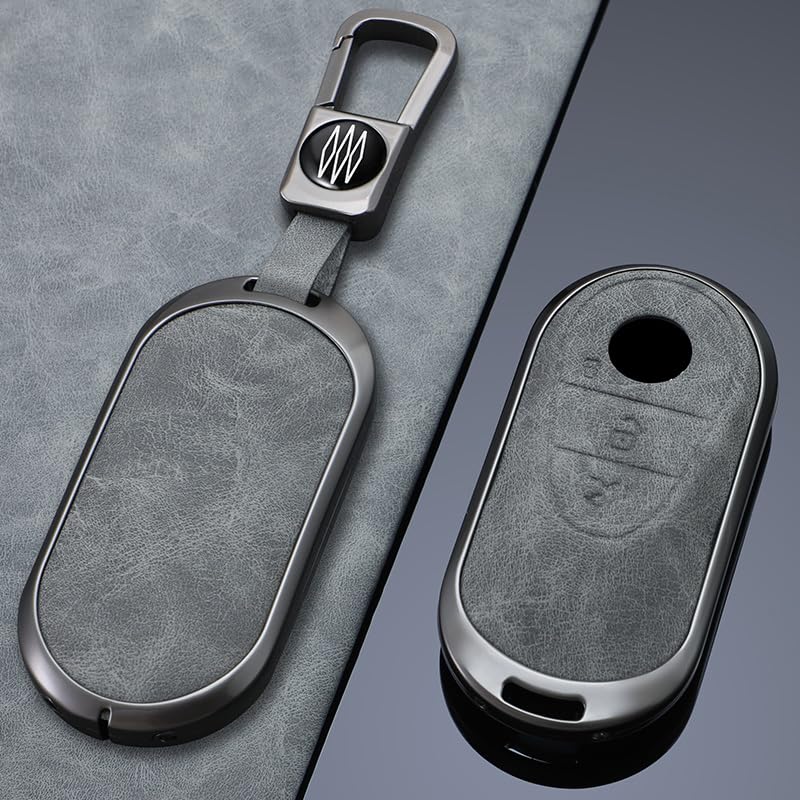 KUNIO Mercedes Benz Exclusive Key Case, Key Cover, PU Leather, Alloy, For Mercedes Benz