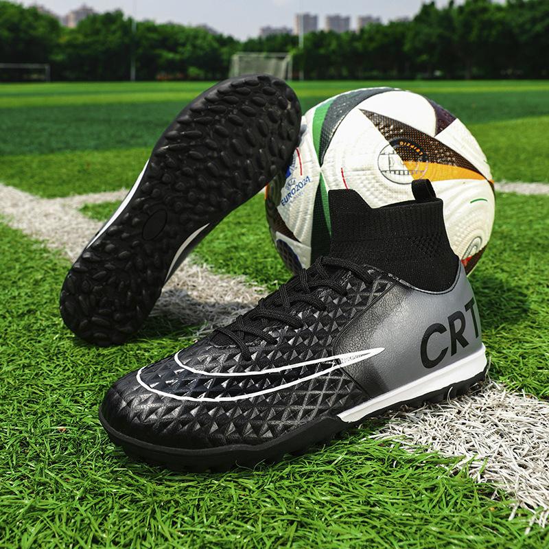 

2025 молодежные шипованные футбольные бутсы мужские и женские высокие летние детские профессиональные спортивные тренировочные бутсы 2025 45