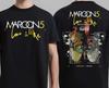 Maroon 5 Love Is Like 2025 Tour Autunnale USA Città Date T-Shirt Unisex Double-Sided