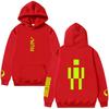 Felpa da Corsa Marathon Gioco Marathon Abbigliamento Grafico Trendy Donna Uomo Manica Lunga High Street Felpe Pullover Casual