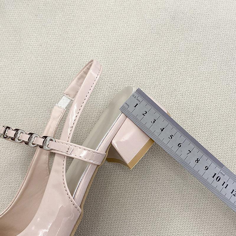Women's French Elegant Mary Jane Shoes New Fashion Versatile Wearable Durable Lightweight Breathable Design Sandals