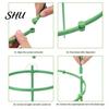 Worry-free Plant Maintenance Climbing Trellis Tomato Cages Reusable Support Holder Adjustable Easy Setup Cage Frame Stackable Pergola Accessories for