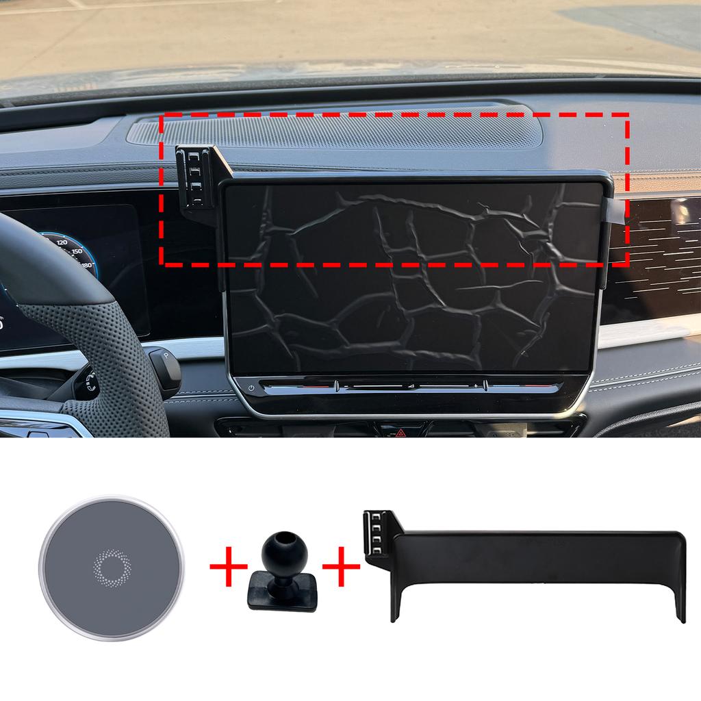 Mobile Phone Holder Fit for Cupra Terramar 2024 2025 2026 12.9" inch 5H Facelift Navigation Stand Auto GPS Bracket Accessories