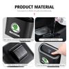 CWWR6 For Skoda Car Door Trash Can Storage Box Seat Back Waterproof Bin Cans Auto Accessories Octavia A5 A4 Mk1 2 Fabia Superb Rapid