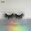 Package Box Custom Mink Eyelashes Private Label Natural False Full Strip Eyelashes Supplier 3D Mink Eye Lashes
