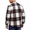 Men's Casual Long-sleeved Lapel Flannel Checked Button Shirt