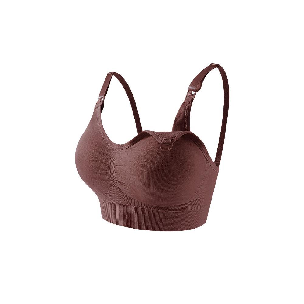 Women's Wire-Free Seamless Bralette, Adjustable Straps Full Coverage Soft Comfort Bra for Daily Wear