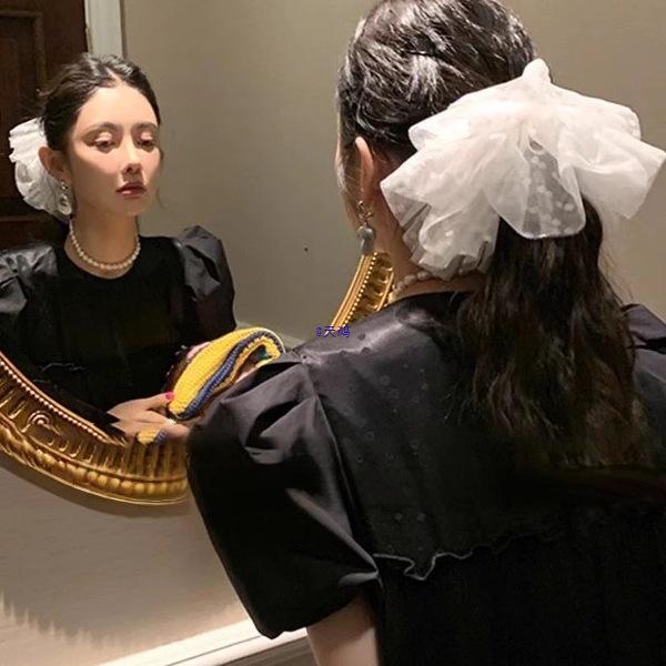 Lace Mesh Scrunchie: Women's Hair Tie & Headband Accessory