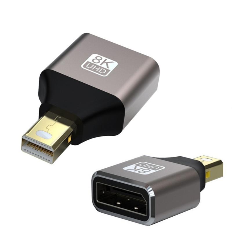 Travel High Bandwidth 8K@60Hz DP1.4 Adapter 32.4Gbps Data Transfer Multiple Device Compatibility